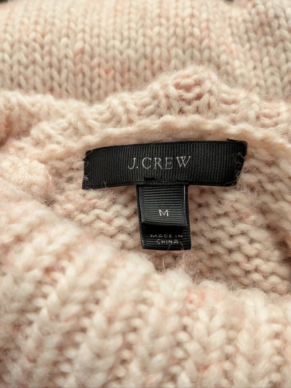 J. Crew Marled Classic Wool Blend Turtleneck Sweater - Picture 4 of 6